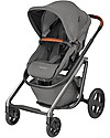 Bébé Confort Trio BBC: Passeggino Lila + Navicella Jade + Ovetto Cabriofix, Sparkling Grey Passeggini Trio e Duo