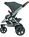 Bébé Confort Trio Moderno: Passeggino Nova + Navicella Jade + Seggiolino Auto Pebble Pro, Sparkling Grey Passeggini Trio e Duo