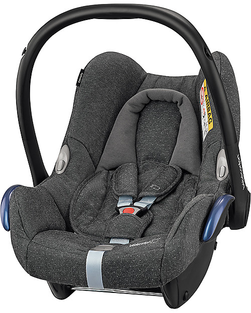 Bébé Confort Trio Urbano: Passeggino Laika2 + Navicella Laika + Ovetto Cabriofix, Sparkling Grey Passeggini Trio e Duo