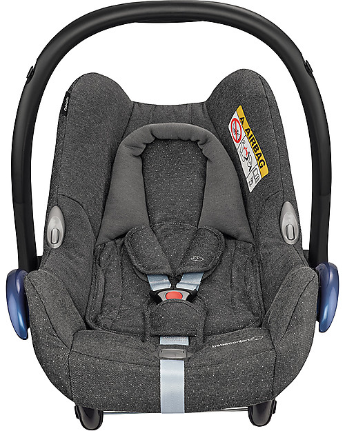 Bébé Confort Trio Urbano: Passeggino Laika2 + Navicella Laika + Ovetto Cabriofix, Sparkling Grey Passeggini Trio e Duo