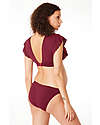 Cache Coeur Bikini Premaman Bloom con Volant - Bordeaux Costumi Due Pezzi