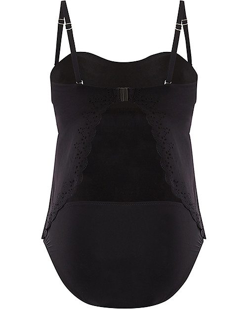 Cache Coeur Bloom - Costume da Bagno Tankini Premaman - Nero Costumi Interi