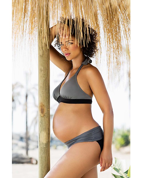 Cache Coeur Eden, Bikini Premaman - Nero Costumi Interi