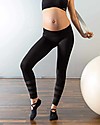Cache Coeur Leggings Sportivi Premaman Woma - Nero - Tessuto Riciclato! Leggings