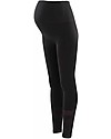Cache Coeur Leggings Sportivi Premaman Woma - Nero - Tessuto Riciclato! Leggings