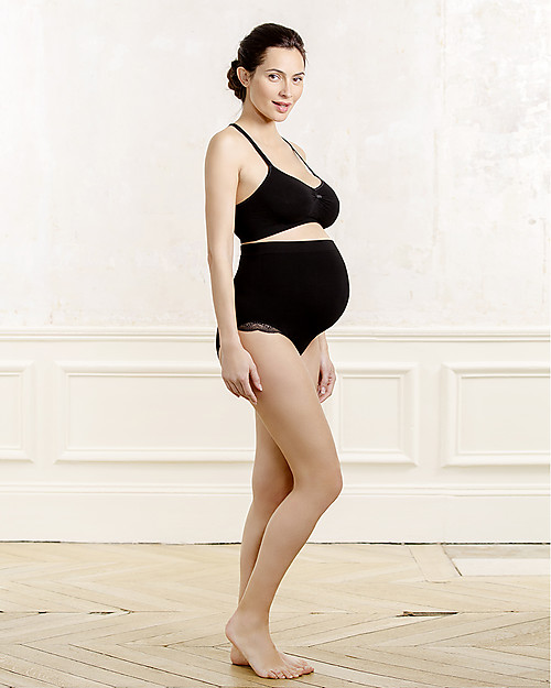 Cache Coeur Reggiseno Premaman e Allattamento Serenity, Nero - In fibra di bambù! Reggiseni da Allattamento