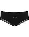 Cache Coeur Slip Premaman a Vita Bassa Milk - Nero - Senza Cuciture! Slip