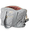Camcam Copenhagen Borsa Cambio con Tracolla, Grigio - Cotone Bio Impermeabilizzato Borse Cambio