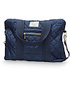 Camcam Copenhagen Borsa Cambio con Tracolla, Navy - Cotone Bio Impermeabilizzato Borse Cambio