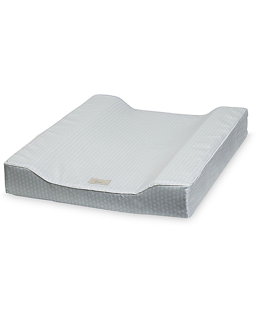 Camcam Copenhagen Cuscino per Fasciatoio 50 x 65 cm, Sashiko Mint - Cotone bio Fasciatoi