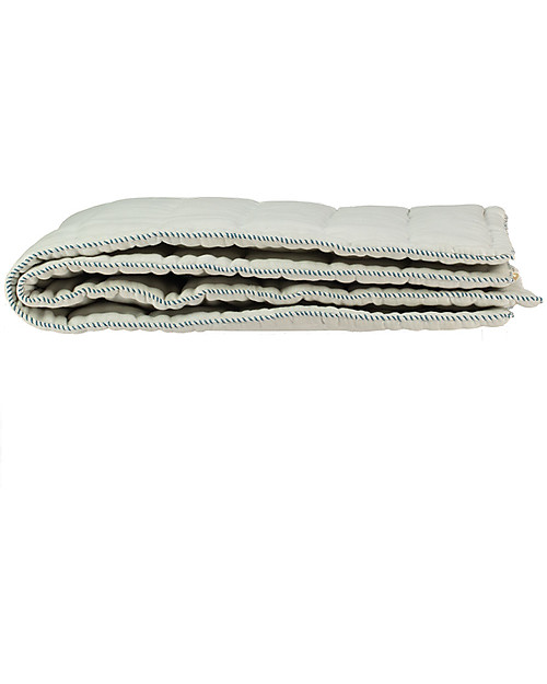 Camomile London Trapunta Lavorata a Mano per Culla, Acqua - 100% mussola di cotone Swaddle di Mussola