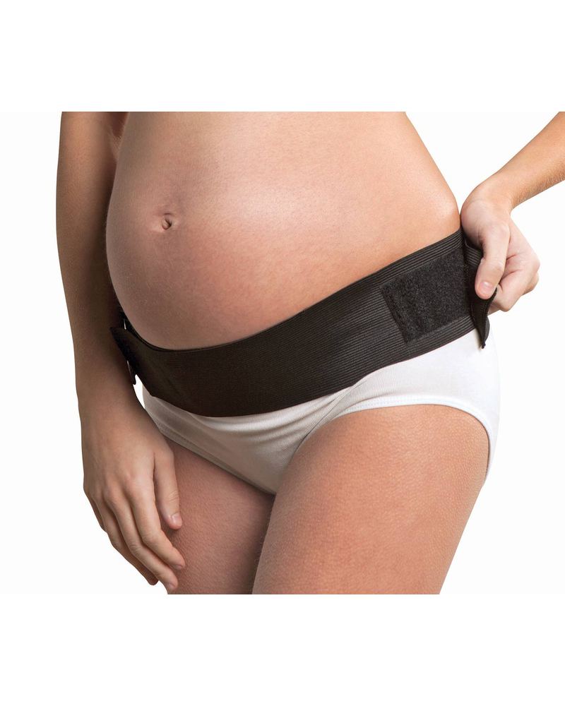 Carriwell Cintura Sostegno Regolabile per gravidanza - Nero - allevia il  mal di schiena! donna