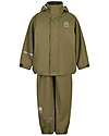 Celavi Completo Antipioggia Basic - Khaki - PU Riciclato Impermeabili
