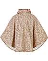 Celavi Giacca Impermeabile con Cappuccio - Rosa e Marrone - 100% Poliestere Riciclato Impermeabili