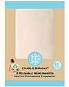Charlie Banana Inserti in Canapa per Pannolini Lavabili, Pacco da 3 - Taglia Medium/Large Pannolini Lavabili