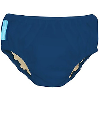 Charlie Banana Mutanda e Costume Contenitivo Junior e per Bambini Speciali, Blu - Lavabile! Costumi Contenitivi