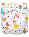 Charlie Banana Pannolino Lavabile Pocket All in One con 2 Inserti Deluxe in Microfibra, Diva Ballerina - Taglia Unica da 0 a 30 mesi Pannolini Lavabili