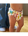 Charlie Banana Set di 3 Pannolini Lavabili Pocket All in One Organico con 6 Inserti in Canapa, Crush - Taglia Unica da 0 a 30 mesi - Tasca interna in cotone bio! Pannolini Lavabili