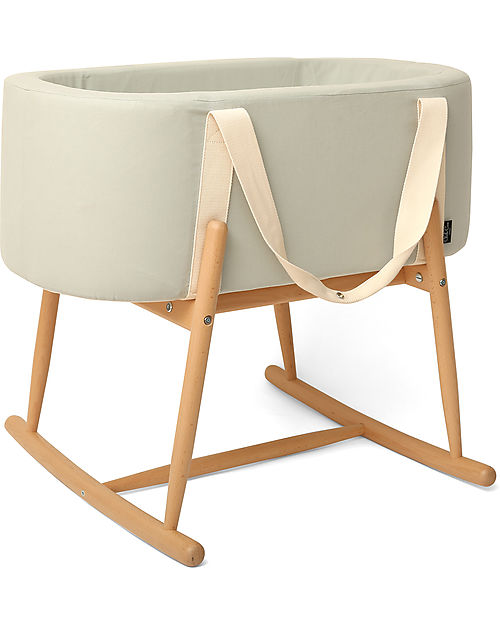 Charlie Crane Cesta Porta Bebè Kuko - Farrow - 73 x 43 x 28 cm - Materasso Incluso Culle e Ceste