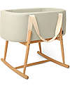 Charlie Crane Cesta Porta Bebè Kuko - Farrow - 73 x 43 x 28 cm - Materasso Incluso Culle e Ceste