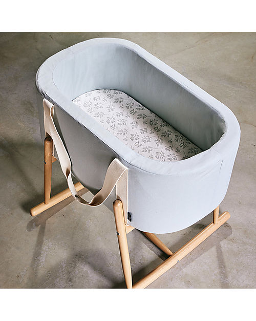 Charlie Crane Cesta Porta Bebè Kuko - Farrow - 73 x 43 x 28 cm - Materasso Incluso Culle e Ceste