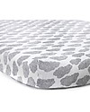Charlie Crane Coprimaterasso Protettivo 70 x 120 cm per Lettino Evolutivo MUKA, Nuvola - 100% cotone Materassi