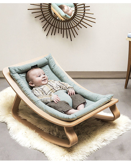 Charlie Crane Sdraietta LEVO in Legno di Faggio - Blu Aruba - Design Senza Tempo & Eco-Friendly! Sdraiette_