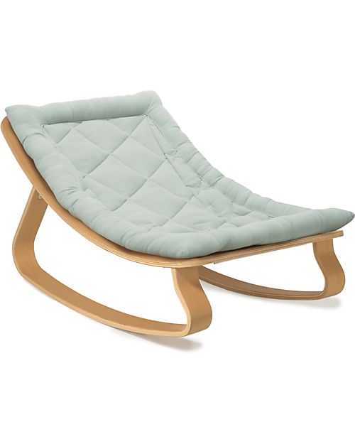 Charlie Crane Sdraietta Levo in Legno di Faggio -  Farrow Grey - 100% Cotone Biologico! Sdraiette_