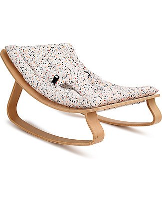 Charlie Crane Sdraietta LEVO in Legno di Faggio, Terrazzo - Design Senza Tempo & Eco-Friendly! Sdraiette