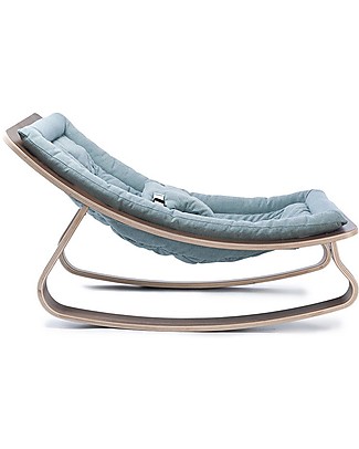Charlie Crane Sdraietta LEVO in Legno di Noce - Blu Aruba - Design Senza Tempo & Eco-Friendly! Sdraiette_
