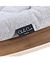 Charlie Crane Sdraietta LEVO in Legno di Noce - Grigio Chiaro - Design Senza Tempo & Eco-Friendly! Sdraiette_