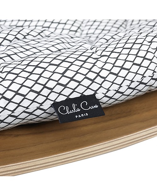 Charlie Crane Sdraietta LEVO in Legno di Noce - Rombi - Design Senza Tempo & Eco-Friendly! Sdraiette_