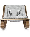Charlie Crane Sdraietta LEVO in Legno di Noce - Rombi - Design Senza Tempo & Eco-Friendly! Sdraiette_