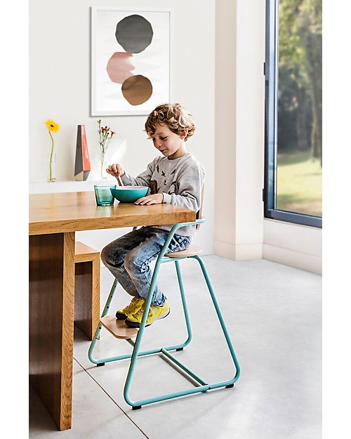 Charlie Crane Seggiolone Evolutivo Tibu, Azzurro Adatto a