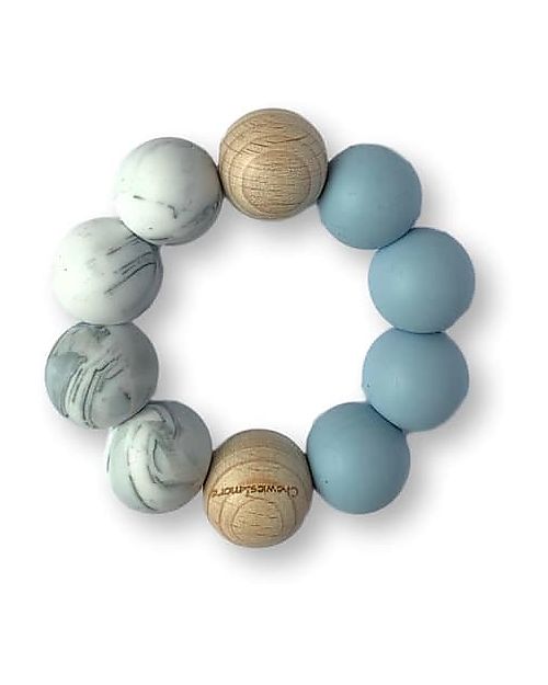 Chewies&more Massaggiagengive Basic - Baby Blue e Effetto Marmo Massaggiagengive