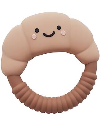 Chewies&more Massaggiagengive - Beige - Collezione Croissant - Silicone Alimentare Massaggiagengive