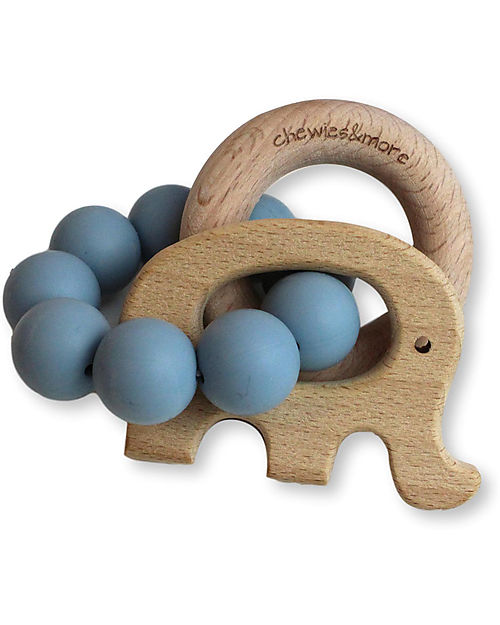 Chewies&more Massaggiagengive con Sonaglio e Gioco - Dusty Blue Massaggiagengive