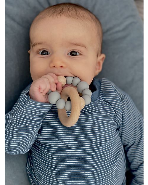 Chewies&more Massaggiagengive con Sonaglio Inciso - Little Gray Massaggiagengive