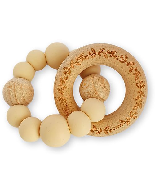 Chewies&more Massaggiagengive con Sonaglio Inciso - Nocciola Massaggiagengive