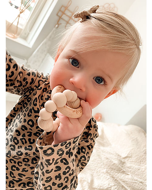 Chewies&more Massaggiagengive con Sonaglio Inciso - Pale Pink Massaggiagengive