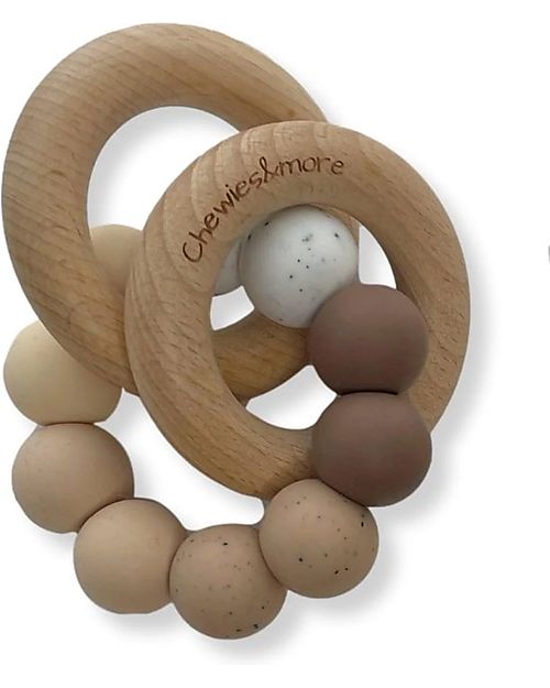 Chewies&more Massaggiagengive con Sonaglio Ombre - Marrone Massaggiagengive