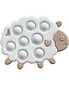 Chewies&more Massaggiagengive - Pop It - Bianco - Collezione Sheep - Silicone Alimentare Massaggiagengive