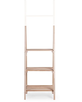 Childhome Appendiabiti Tipi per Bambini con 3 Ripiani - Legno di Faggio Appendiabiti e Grucce_