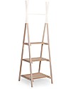 Childhome Appendiabiti Tipi per Bambini con 3 Ripiani - Legno di Faggio Appendiabiti
