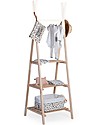 Childhome Appendiabiti Tipi per Bambini con 3 Ripiani - Legno di Faggio Appendiabiti