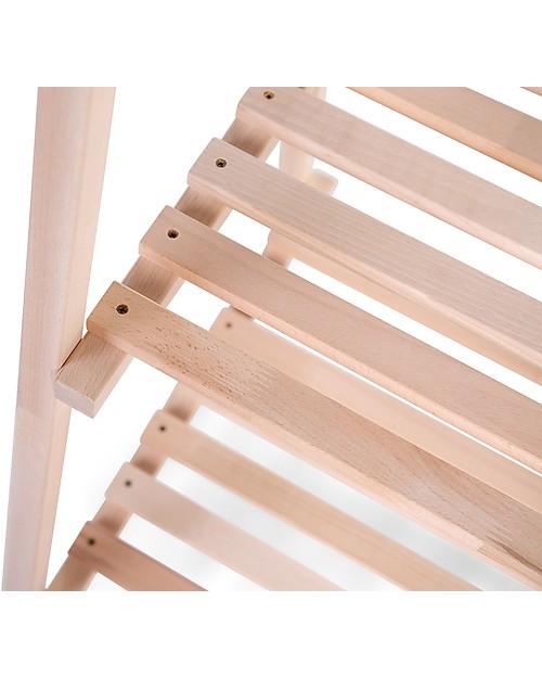Childhome Appendiabiti Tipi per Bambini con 3 Ripiani - Legno di Faggio Appendiabiti