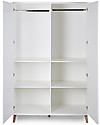 Childhome Armadio Bianco Retro Rio a 2 Ante Armadi