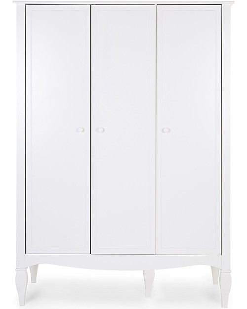 Childhome Armadio Bianco Romantic a 3 Ante Armadi