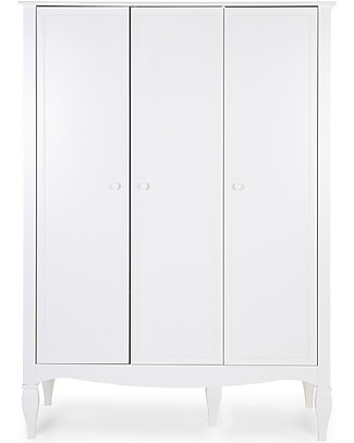 Childhome Armadio Bianco Romantic a 3 Ante Armadi