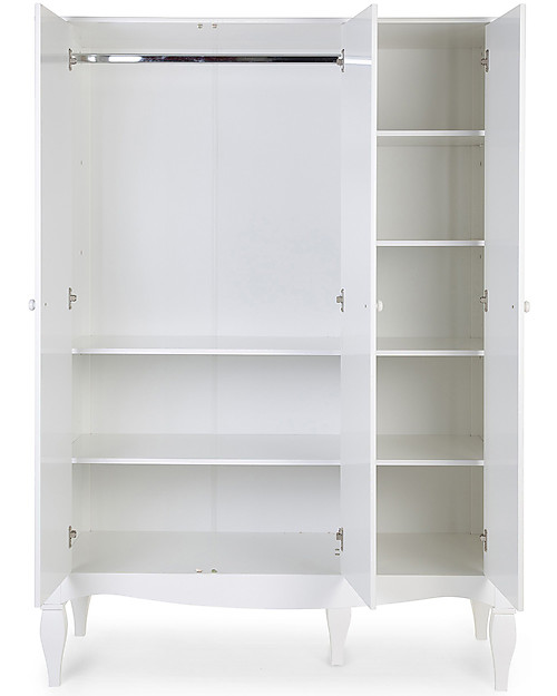 Childhome Armadio Bianco Romantic a 3 Ante Armadi